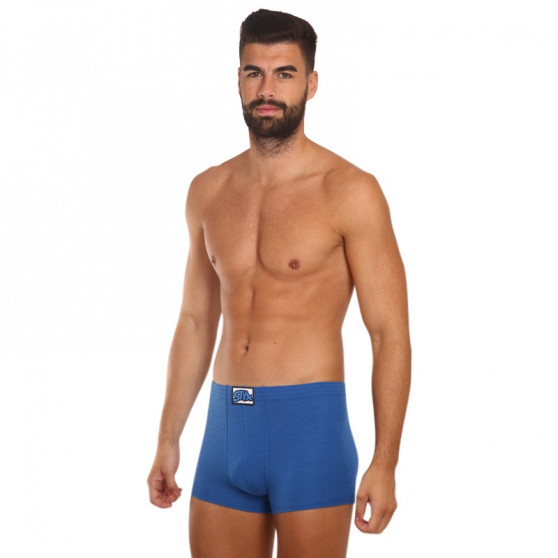 Boxers para homem Styx borracha clássica azul (Q967)