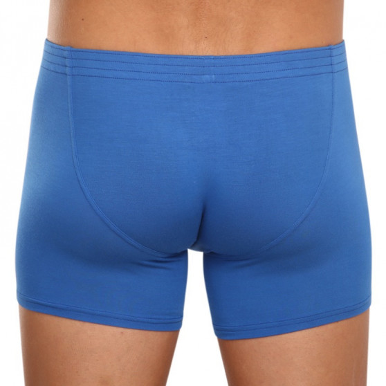 Boxers para homem Styx longo elástico clássico azul (F967)