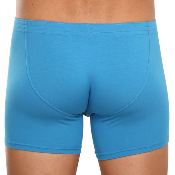 Boxers para homem Styx longo elástico clássico azul (F969)