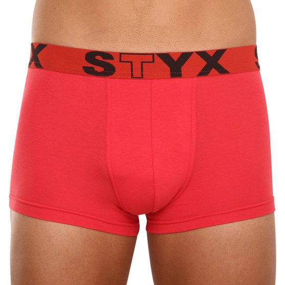 Boxers para homem Styx sport borracha red (G1064)