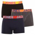 3PACK Boxers para homem Jack and Jones multicolorido (12151349)