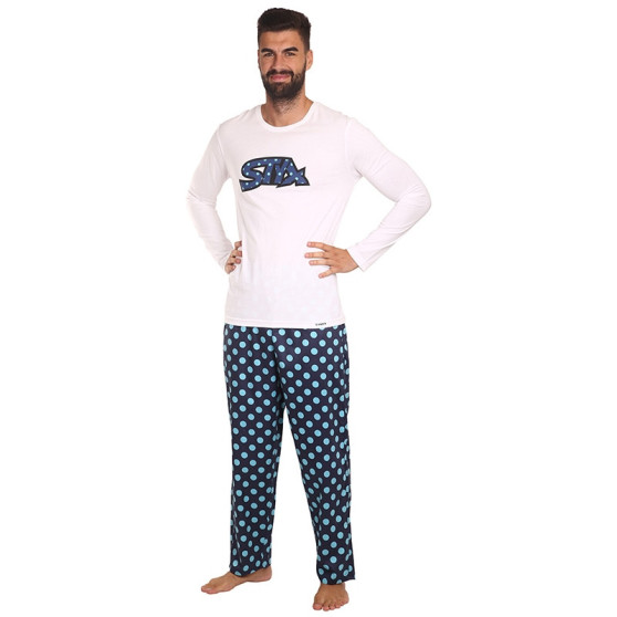 Pijama para homem Styx polka dots (PDP1053)