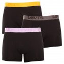 3PACK Boxers para homem Levis preto (905045001 016)