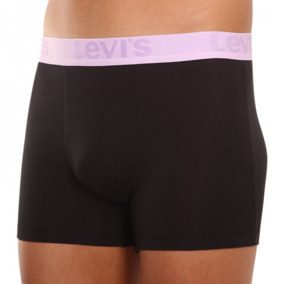 3PACK Boxers para homem Levis preto (905045001 016)