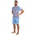 Pijama para homem Foltýn superdimensionado azul (FPTN3)