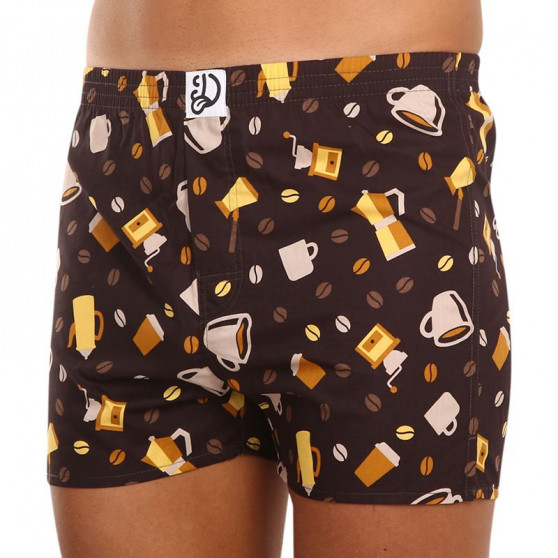 Boxers de homem alegres Dedoles Grãos de café (GMLB921)