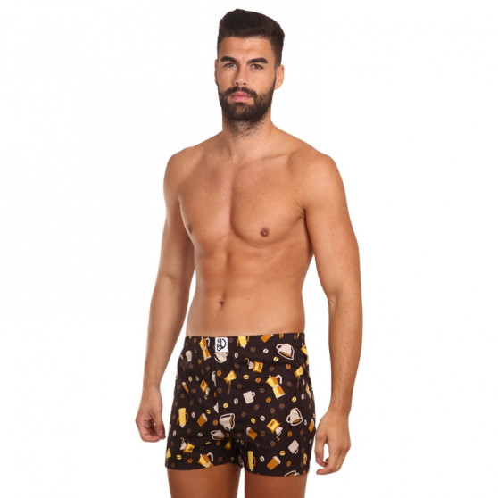 Boxers de homem alegres Dedoles Grãos de café (GMLB921)