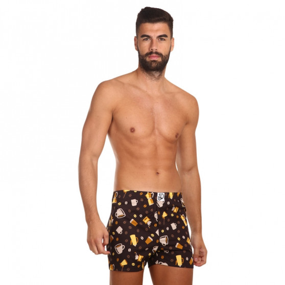 Boxers de homem alegres Dedoles Grãos de café (GMLB921)