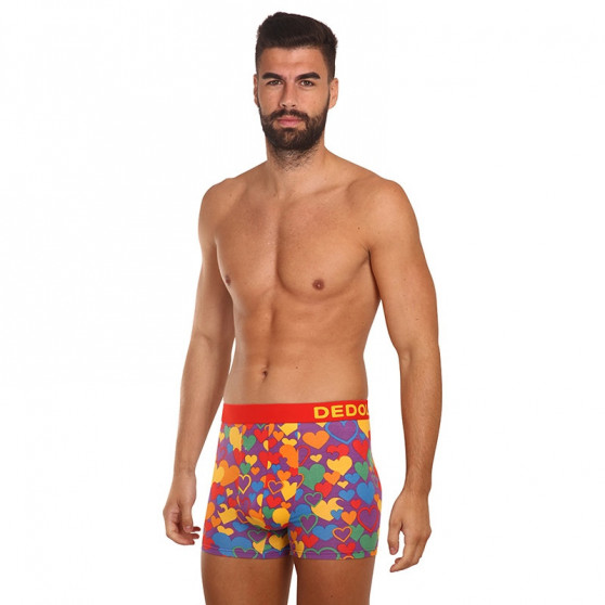 Boxers alegres para homem Dedoles Amor colorido (GMMT1315)