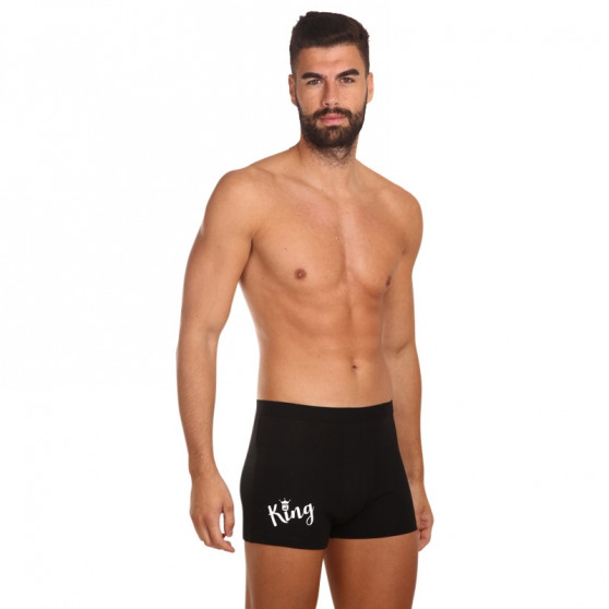 Boxers para homem Nedeto preto (P01063)