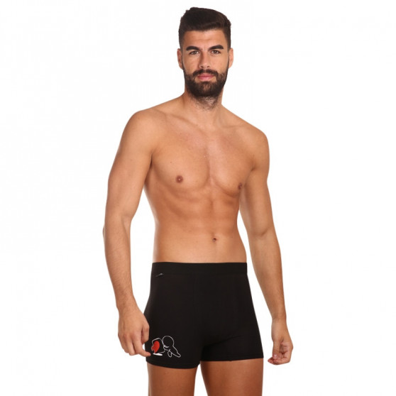 Boxers para homem Nedeto preto (P01057)