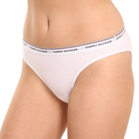 3PACK cuecas para mulher Tommy Hilfiger branco (UW0UW00043 100)