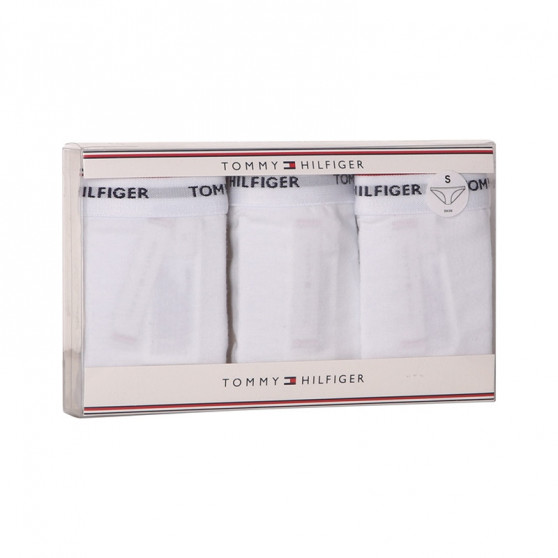 3PACK cuecas para mulher Tommy Hilfiger branco (UW0UW00043 100)