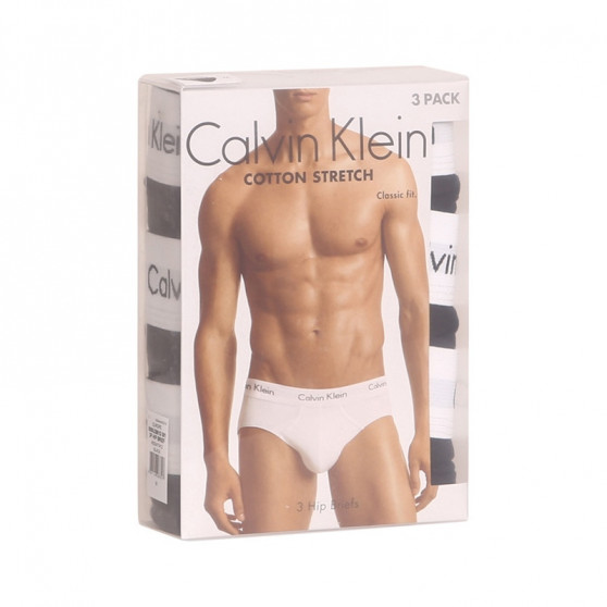 3PACK cuecas para homem Calvin Klein preto (U2661G-001)