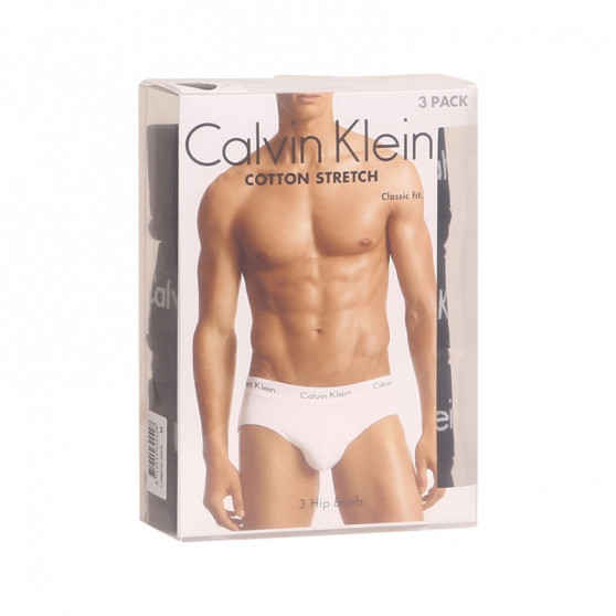 3PACK cuecas para homem Calvin Klein preto (U2661G-XWB)