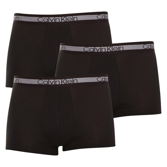 3PACK Boxers para homem Calvin Klein preto (NB1799A-001)