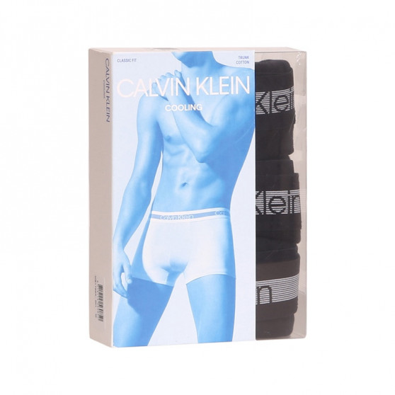 3PACK Boxers para homem Calvin Klein preto (NB1799A-001)