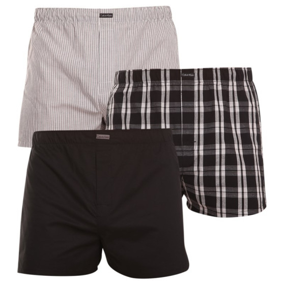 3PACK Boxers para homem Calvin Klein classic fit multicolorido (U1732A-BMS)