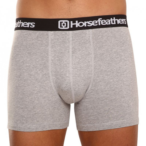 3PACK Boxers para homem Horsefeathers Dynasty heather gray (AM067C)