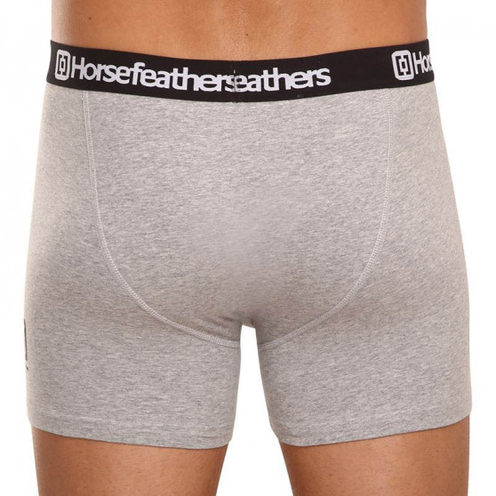 3PACK Boxers para homem Horsefeathers Dynasty heather gray (AM067C)