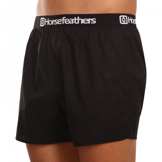 3PACK Boxers para homem Horsefeathers Frazier preto (AM096A)