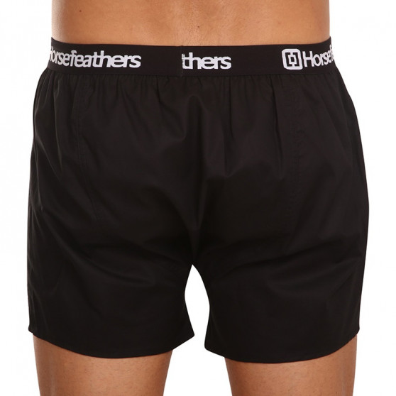 3PACK Boxers para homem Horsefeathers Frazier preto (AM096A)