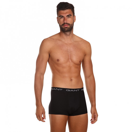 3PACK Boxers para homem Gant preto (900003003-005)