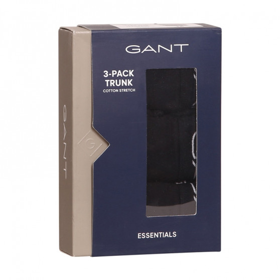 3PACK Boxers para homem Gant preto (900003003-005)