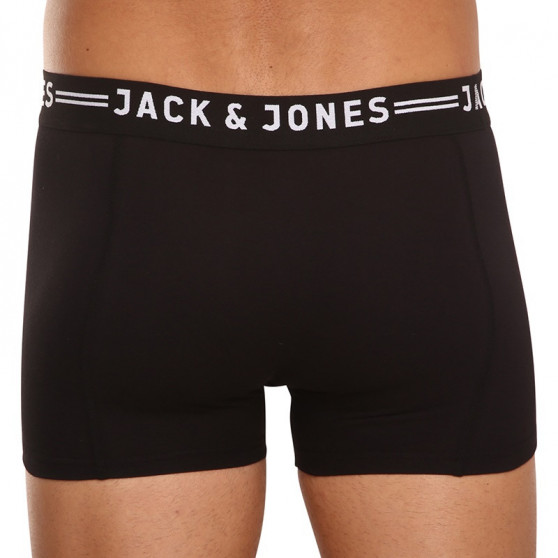 3PACK Boxers para homem Jack and Jones preto (12081832 - black/black)