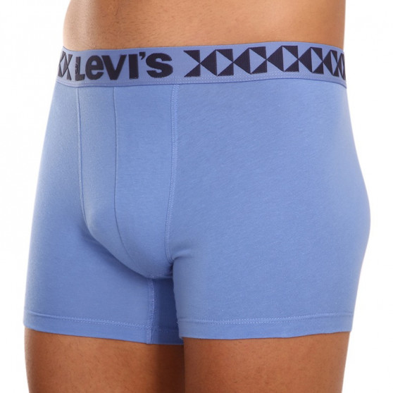 3PACK Boxers para homem Levis azul (701203918 001)