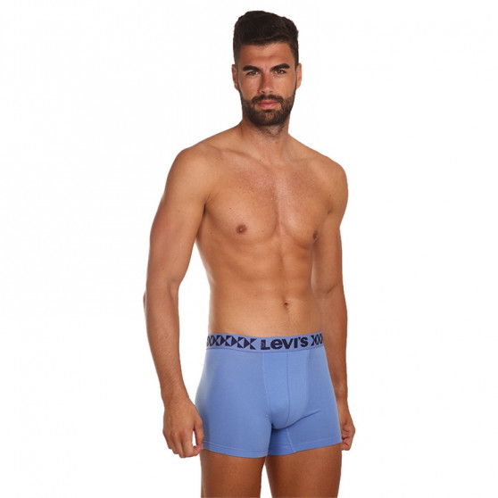 3PACK Boxers para homem Levis azul (701203918 001)