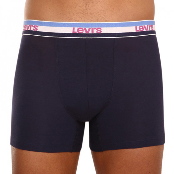 3PACK Boxers para homem Levis multicolorido (701205104 002)