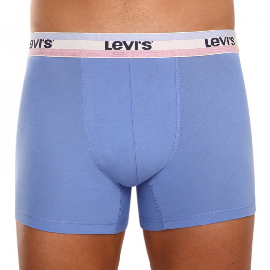 3PACK Boxers para homem Levis multicolorido (701205104 002)