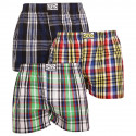 3PACK Boxers para homem Styx borracha clássica multi-coloured (A8333840)