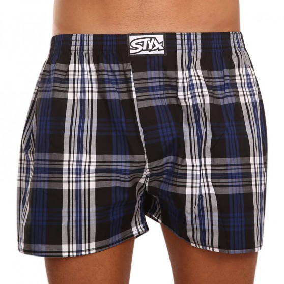 3PACK Boxers para homem Styx borracha clássica multi-coloured (A8333840)