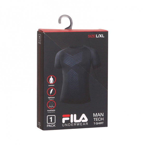 T-shirt funcional para homem Fila azul escuro (FU5070-321)