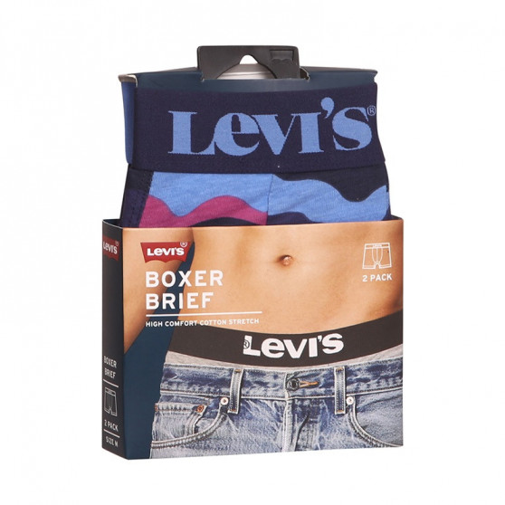 2PACK Boxers para homem Levis multicolorido (701203910 001)