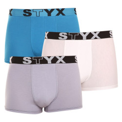 3PACK Boxers para homem Styx desporto elástico multicolorido (G969106167)