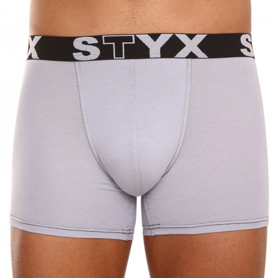 3PACK Boxers para homem Styx longo desportivo elástico multi-colorido (U9696167)