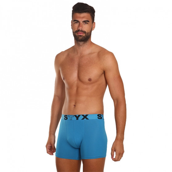 3PACK Boxers para homem Styx longo desportivo elástico multi-colorido (U9696167)