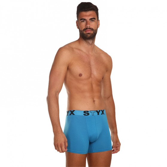 3PACK Boxers para homem Styx longo desportivo elástico multi-colorido (U9696167)