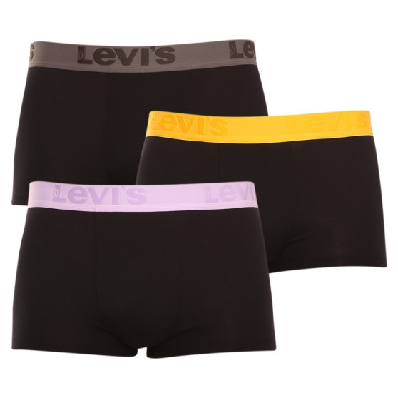 3PACK Boxers para homem Levis preto (905042001 016)