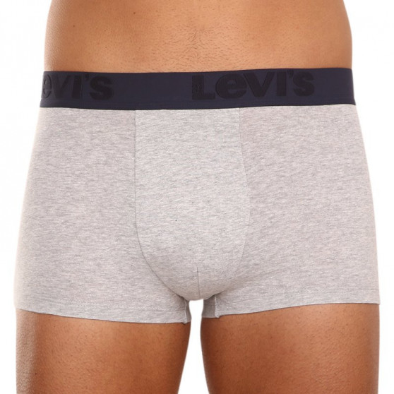 3PACK Boxers para homem Levis cinzento (905042001 015)