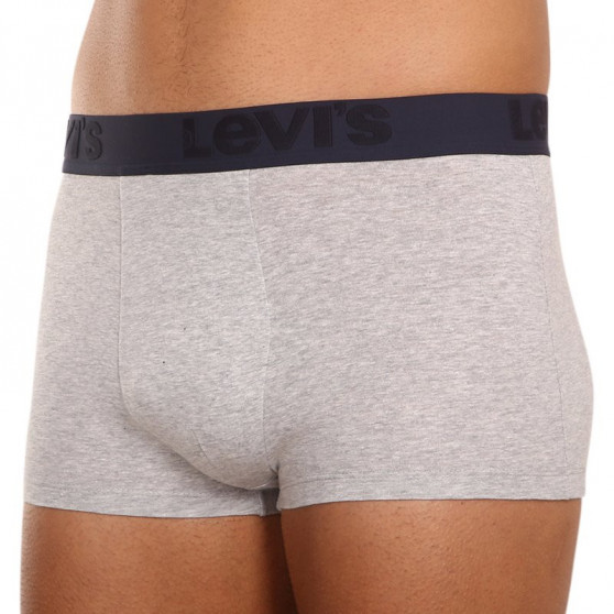 3PACK Boxers para homem Levis cinzento (905042001 015)