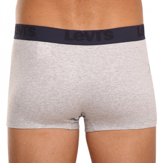 3PACK Boxers para homem Levis cinzento (905042001 015)