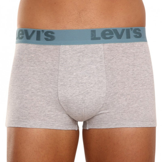 3PACK Boxers para homem Levis cinzento (905042001 015)