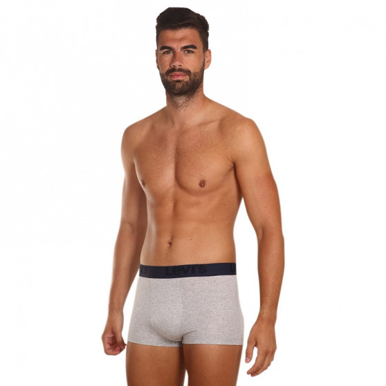 3PACK Boxers para homem Levis cinzento (905042001 015)