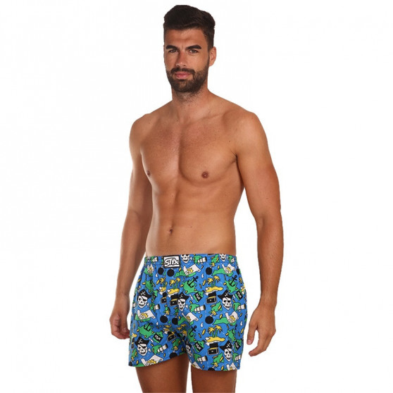 3PACK Boxers para homem Styx arte clássica borracha multicolorido (A11555850)