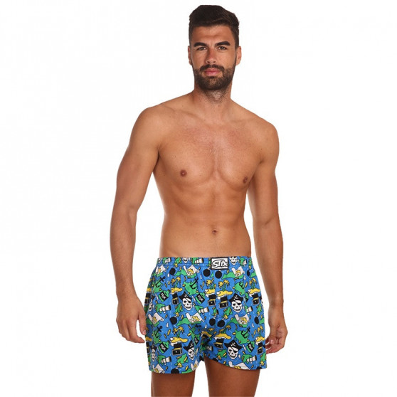 3PACK Boxers para homem Styx arte clássica borracha multicolorido (A11555850)