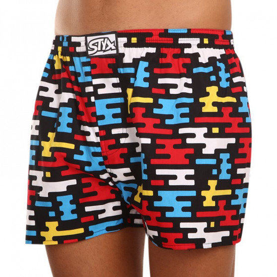 3PACK Boxers para homem Styx arte clássica borracha multicolorido (A11545657)